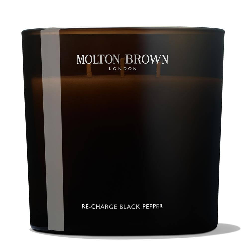 Molton Brown Re-Charge Black Pepper Signature Scented Candle Tripple Wick